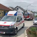 FF Jois: PKW kollidiert im Ortsgebiet mit Zug