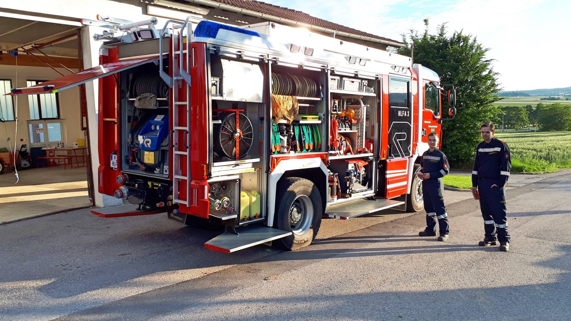 FF Statzendorf: Erste Übung nach Covid19-Pandemie
