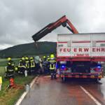 Schwerverletzer bei Frontalzusammenstoß