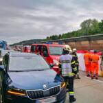 Schwerer Verkehrsunfall auf der A2 Südautobahn