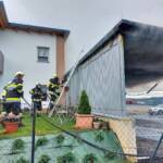 Garagenbrand in Untergrossau - Ortsteil Hart-Berg