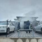 BFV Weiz: Garagenbrand in Untergrossau – Ortsteil Hart-Berg