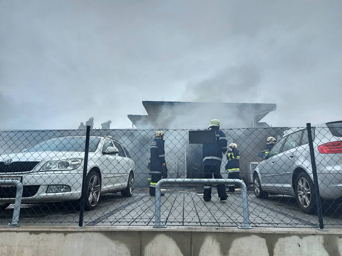 BFV Weiz: Garagenbrand in Untergrossau – Ortsteil Hart-Berg