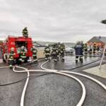 Garagenbrand in Untergrossau - Ortsteil Hart-Berg