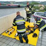 Garagenbrand in Untergrossau - Ortsteil Hart-Berg