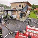 Garagenbrand in Untergrossau - Ortsteil Hart-Berg