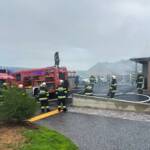 Garagenbrand in Untergrossau - Ortsteil Hart-Berg