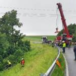 FF Pregartsdorf: Verkehrsunfall auf Gutauer Landesstraße