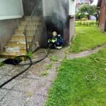 Kellerbrand in Trag endete glimpflich