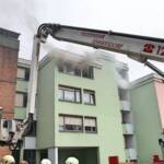 BFKDO Jennersdorf: Vier Personen bei Wohnungsbrand gerettet