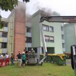 Vier Personen bei Wohnungsbrand gerettet