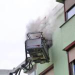 Vier Personen bei Wohnungsbrand gerettet