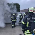 FF Klosterneuburg: Brand eines Verteilerkastens