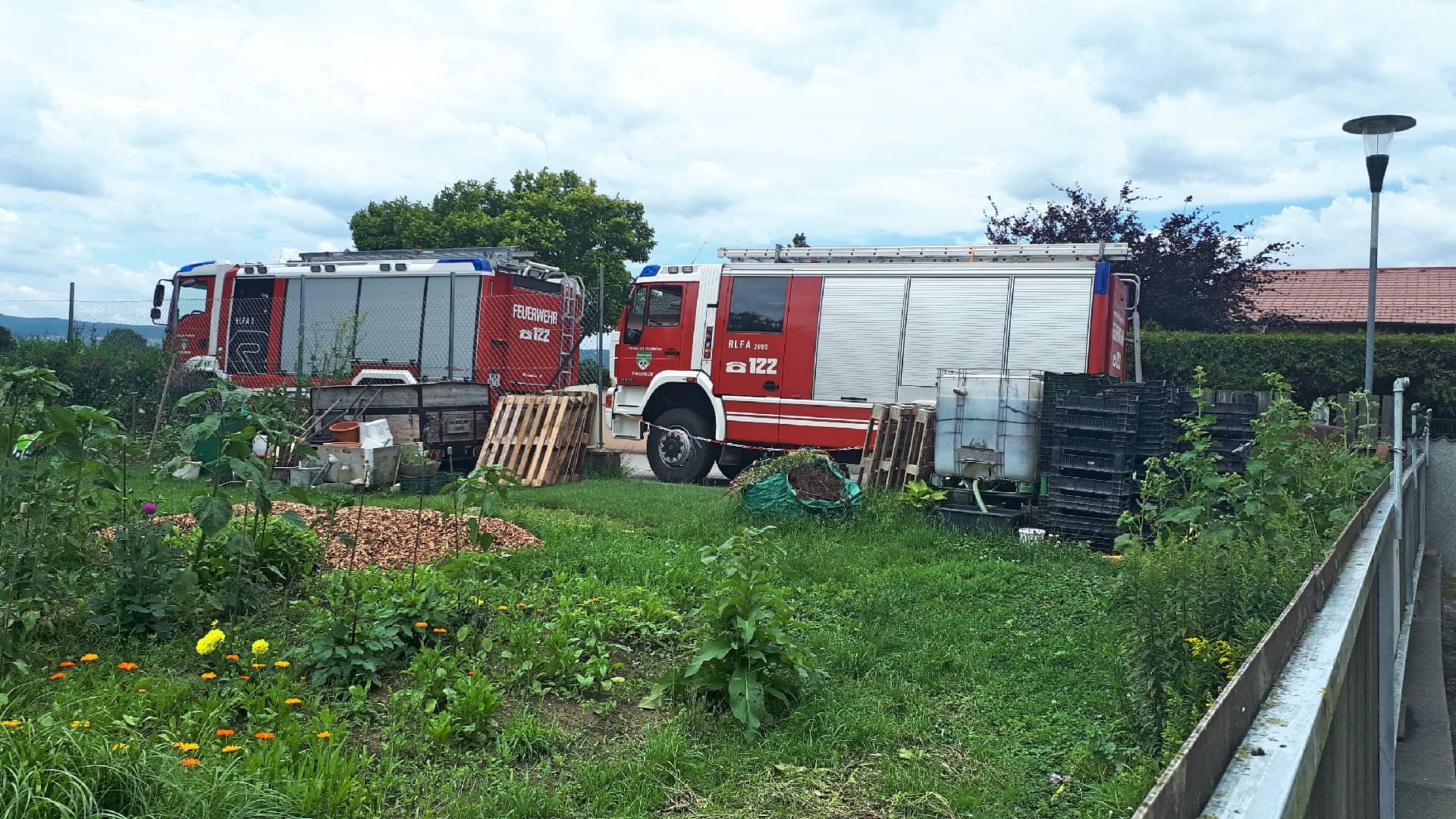 FF Statzendorf: Auspumparbeiten in Weidling