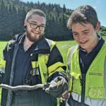 Wieder Schlangenbergung für die Hauptfeuerwache