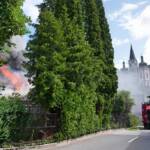 FF Mariazell: Großbrand im Zentrum von Mariazell