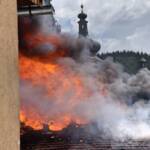 Großbrand im Zentrum von Mariazell