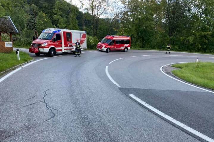 Neuerliche Ölspur auf der Schlaglstraße LH 134