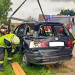 Fahrzeugbergung - PKW in Bachbett