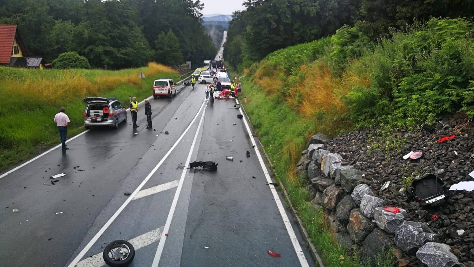 BFV Deutschlandsberg: Verkehrsunfall in Rassach
