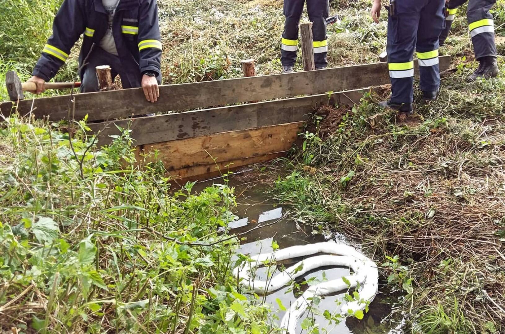 BFK Waidhofen/Thaya: Umweltalarm im Radlbach