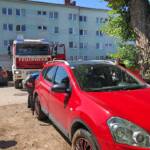 Fahrzeugbergung - Pkw im Bach