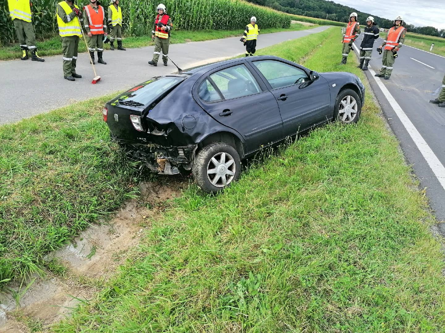 BFKDO Jennersdorf: Verkehrsunfall mit verletzten Personen
