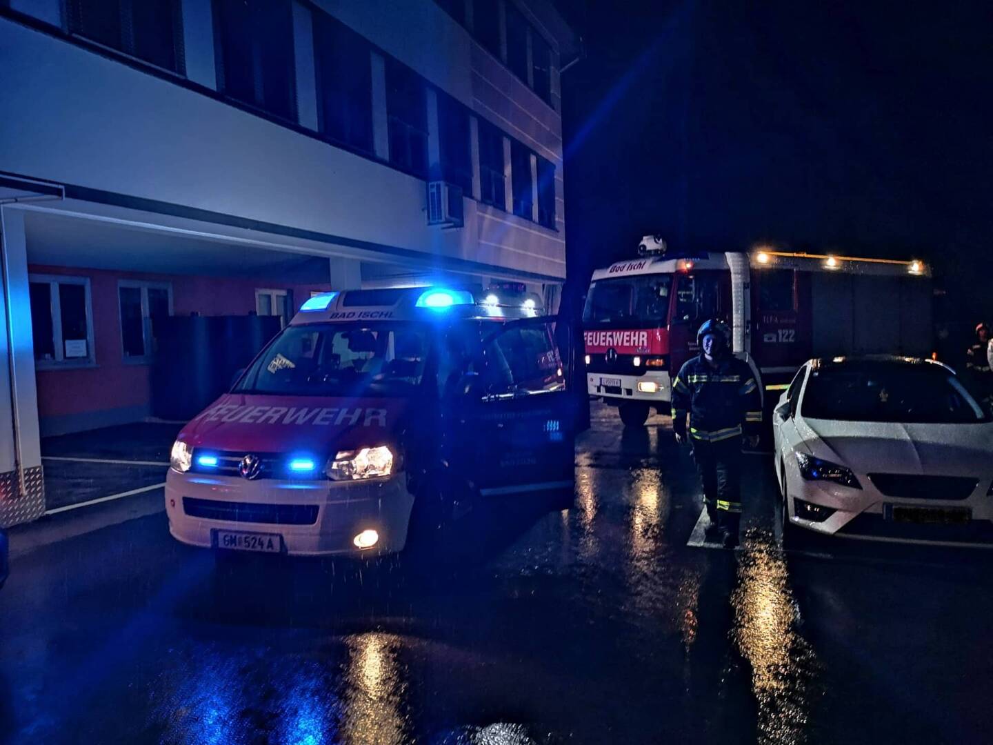 FF Bad Ischl: Nebelmaschine löst Brandmeldealarm aus