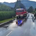 Verkehrsunfall in Untertweng