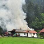 BFV Liezen: Gebäudebrand in Dietmannsdorf