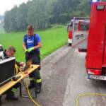 Gebäudebrand in Dietmannsdorf