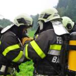 Gebäudebrand in Dietmannsdorf