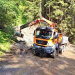 Murenabgang in Schwarzwald/Kaning