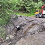 Murenabgang in Schwarzwald/Kaning