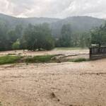 Schwere Unwetter über dem Bezirk