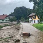 Schwere Unwetter über dem Bezirk