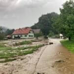 Schwere Unwetter über dem Bezirk