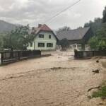 Schwere Unwetter über dem Bezirk