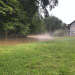 Schwere Unwetter über dem Bezirk