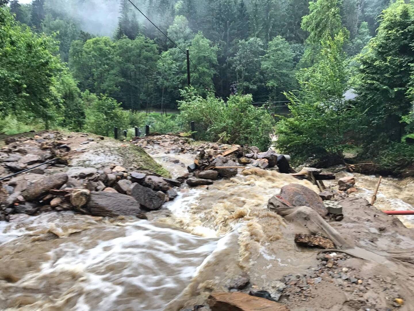 BFV Deutschlandsberg: Schwere Unwetter über dem Bezirk