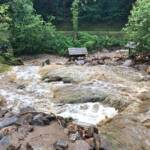 Schwere Unwetter über dem Bezirk