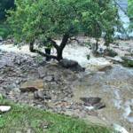 Schwere Unwetter über dem Bezirk