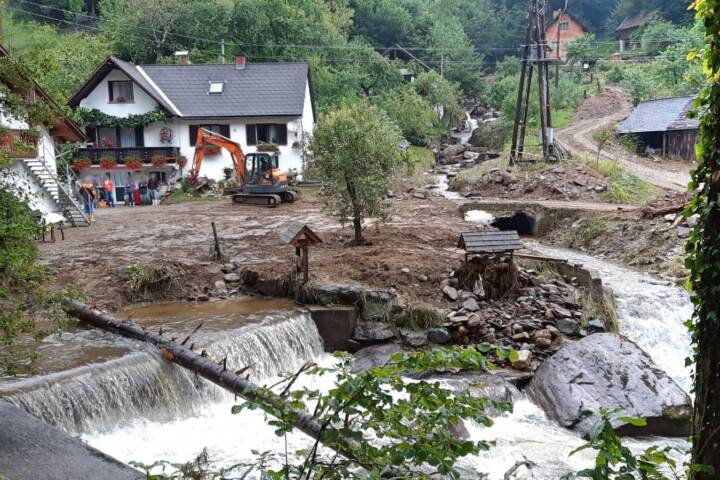 BFV Deutschlandsberg: Aufräumarbeiten nach Unwetter