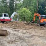 Aufräumarbeiten nach Unwetter Raum Grünberg-Aichegg / Hollenegg