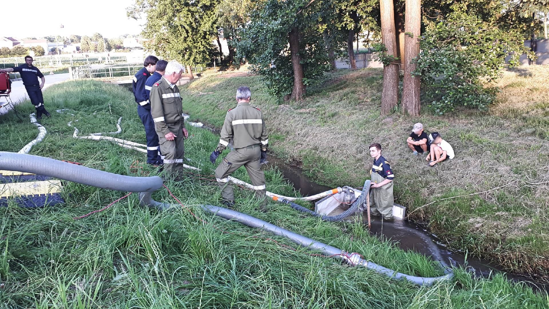 FF Statzendorf: Sonderpumpe des NÖ Landesfeuerwehrverbandes
