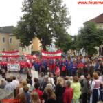 Ankunft der Jugend-Weltmeister Tragwein