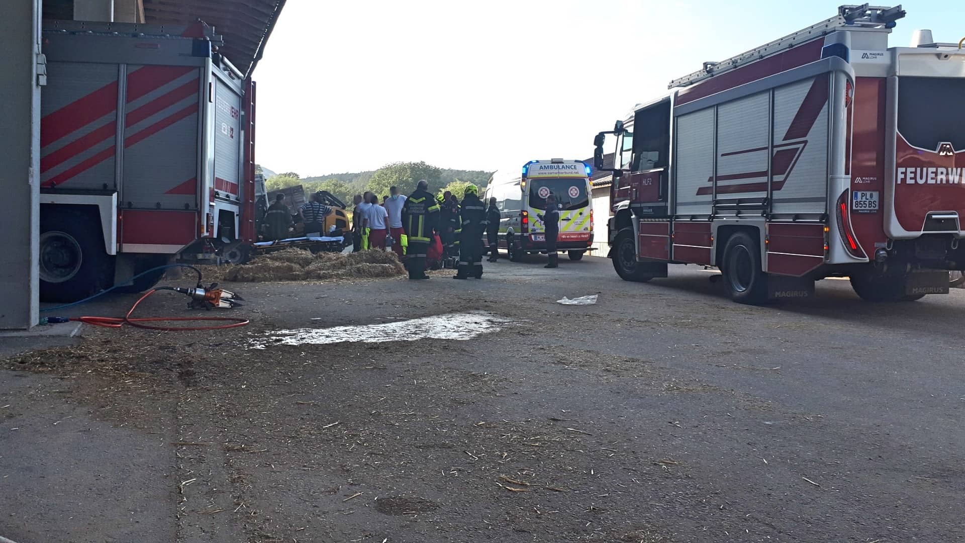 FF Statzendorf: Dramatische Menschenrettung