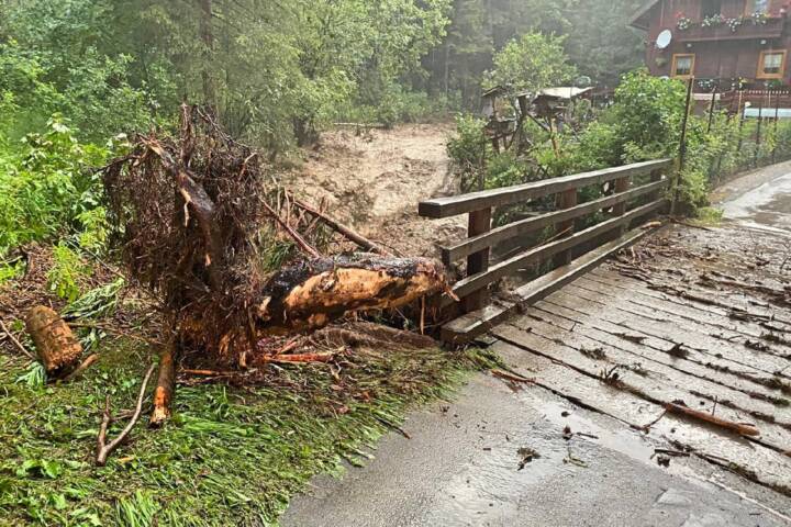 AFK Millstatt-Radenthein: Unwettereinsätze Bad Kleinkirchheim