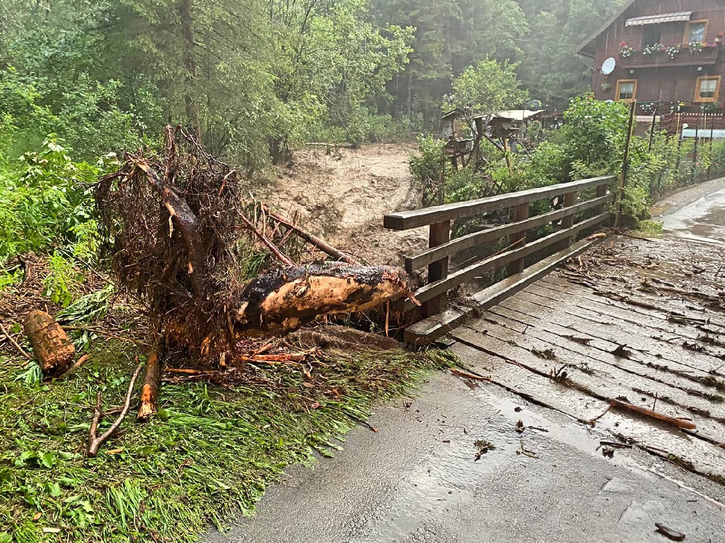 AFK Millstatt-Radenthein: Unwettereinsätze Bad Kleinkirchheim
