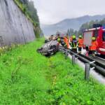 Zwei schwere Verkehrsunfälle in nur 2 Stunden forderten die FF-St. Michael